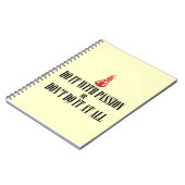 Tun Sie es mit Leidenschaft Notizblock (Linke Seite)