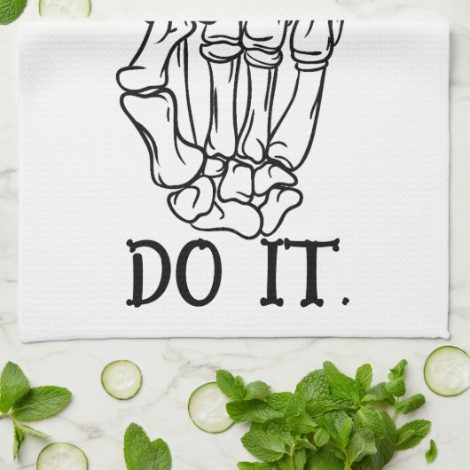 TUN SIE ES NICHT MIT Küchentüchern Geschirrtuch (Gefaltet)