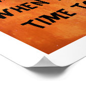 TUN SIE ES RICHTIG! POSTER (Ecke)