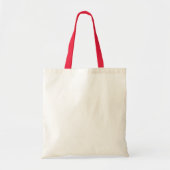 TUN SIE ES SELBST ~ Budget Tote Tasche Red (Vorne)