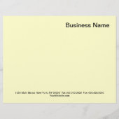 TUN SIE ES SELBST ~ Geschäftsbriefe 8x11 Briefbogen (Vorderseite)