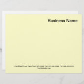 TUN SIE ES SELBST ~ Geschäftsbriefe 8x11 Briefbogen (Vorne/Hinten)