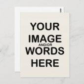 TUN SIE ES SELBST ~ Postcard / Danke, dass Sie Kar Postkarte (Vorne/Hinten)