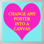 TUN SIE ES SELBST - Poster oder Leinwand (Vorne)