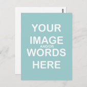 TUN SIE ES SELBST ~ Postkarte / Einladung (Vorne/Hinten)