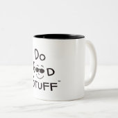 Tun Sie gute Stuff™ Zwei-Ton Tasse (VorderseiteRechts)