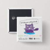 Tun Sie Ihr Teil, um eine Heilung zu finden! Button (Vorne & Hinten)