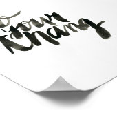 Tun Sie Ihren Tang | Wall-Art-Zitate | 5 x 7 Poster (Ecke)