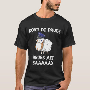 Tun Sie keine Drogen Vintage Substanz Missbrauch J T-Shirt