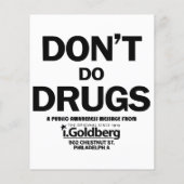 Tun Sie keine Drogen wie im Bernard-Sommer (Rückseite)