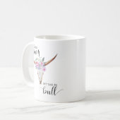 Tun Sie keinen Schaden aber, keinen Stier zu Kaffeetasse (Vorderseite Links)