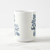 Tun Sie kleine Sachen mit großer Liebe Kaffeetasse (Mittel)