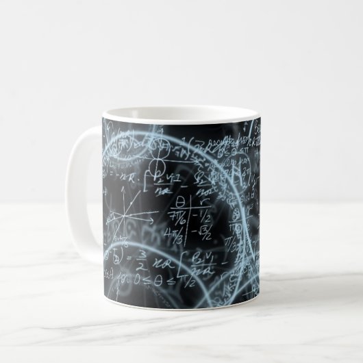 Tun Sie Mathe - Kalkül-Regeln Kaffeetasse (Vorderseite Links)