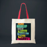 Tun Sie mehr von dem, was Sie glücklich macht" Tragetasche<br><div class="desc">Tragen Sie eine Erinnerung, um Freude mit unserer "Do more of What Maes You Happy" Tote-Tasche zu priorisieren! Diese lebendige und praktische Tasche ist ideal für tägliche Bestellungen, Ausflüge zum Strand oder einfach nur für eine gute Stimmung. Aus langlebigen Materialien gefertigt, verbindet es Stil und Funktionalität nahtlos. Ob für Sie...</div>