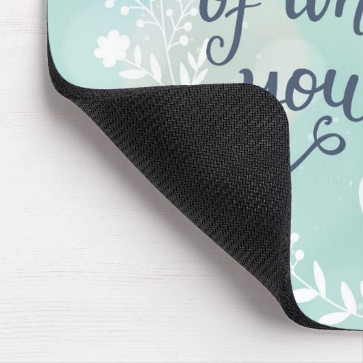 Tun Sie mehr von, was Sie glücklich macht Mousepad (Ecke)