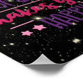 Tun Sie mehr, was Sie glücklich macht Poster (Ecke)