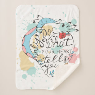 Tun Sie nur, was Ihr Herz Ihnen sagt Sherpadecke