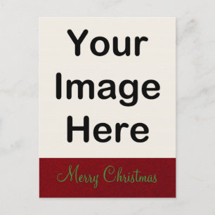 TUN SIE SICH ~ Postcard Weihnachten Roter Designer
