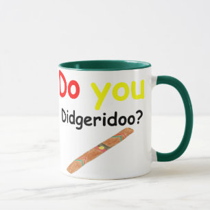 Tun Sie Sie didgeridoo Schale Tasse