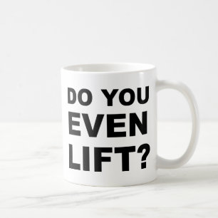 Tun Sie Sie sogar Aufzug Kaffeetasse
