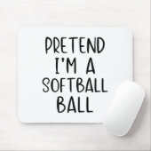 Tun Sie so, als wäre ich Softll Ll Kostüm Hallowee Mousepad (Mit Mouse)