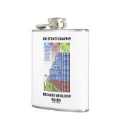 Tun Sie Stratigraphie, weil Geologie Grand Canyon Flachmann (Links)