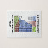 Tun Sie Stratigraphie, weil Geologie Grand Canyon Puzzle (Horizontal)