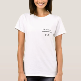 Tun Sie thinkoutside der Kasten? , FB T-Shirt