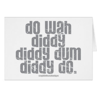 Tun Sie Wah Diddy…