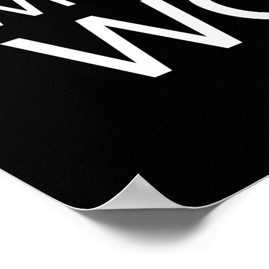 Tun Sie, was andere nicht wollen - Erfolg Motivier Poster (Ecke)