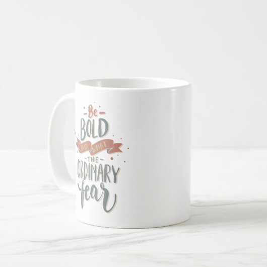 TUN SIE, WAS DIE ORDENTLICHE ANGST MACHT KAFFEETASSE (Vorderseite Links)