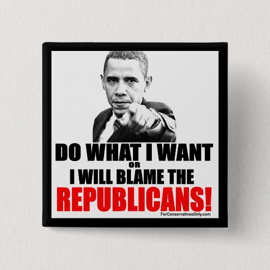 Tun Sie, was ich will, oder ich die Republikaner Button (Vorderseite)