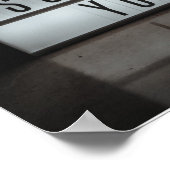 Tun Sie, was Sie beunruhigt, gehen Sie Risiken ein Poster (Ecke)