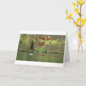 *TUN SIE, WAS SIE GLÜCKLICH MACHT** AUF IHREM GEBU KARTE (Gelbe Blume)