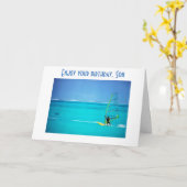 TUN SIE, WAS SIE GLÜCKLICH MACHT, SONNEN - BIRTHTA KARTE (Gelbe Blume)