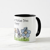 Tun Sie, was Sie glücklich macht Tasse (VorderseiteRechts)