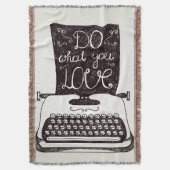 Tun Sie, was Sie Liebe Decke (Vorderseite Vertikal)