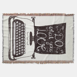 Tun Sie, was Sie Liebe Decke