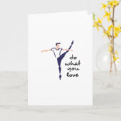 Tun Sie, was Sie Liebe Karte (Gelbe Blume)