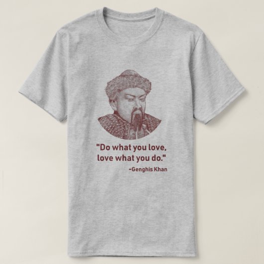 Tun Sie, was Sie Liebe... T-Shirt (Design vorne)
