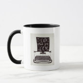 Tun Sie, was Sie Liebe Tasse (Links)