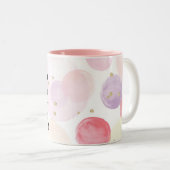 Tun Sie, was Sie Liebe und Liebe tun, was Sie tun Zweifarbige Tasse (VorderseiteRechts)