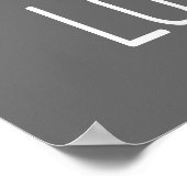 Tun Sie, was Sie Liebe zitieren Poster (Ecke)