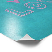 Tun Sie, was Sie Motivierend Texttypografie Aquama Fotodruck (Ecke)