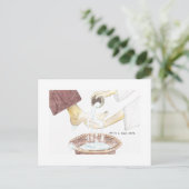 tun, wie ich Postkarte (Stehend Vorderseite)