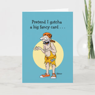 Tun wir so, als ob wir Geburtstagskarte hätten Karte