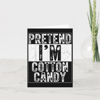 Tun wir so, als wäre ich Cotton Candy Family Fraue Karte