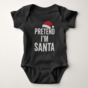 Tun wir so, als wäre ich der Weihnachtsmann - Lust Baby Strampler