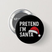 Tun wir so, als wäre ich der Weihnachtsmann - Lust Button (Vorne & Hinten)