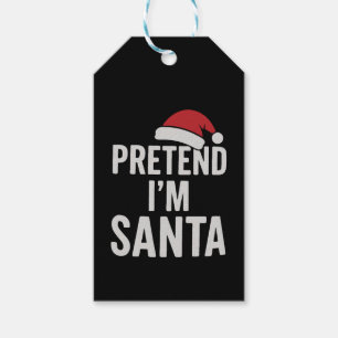 Tun wir so, als wäre ich der Weihnachtsmann - Lust Geschenkanhänger